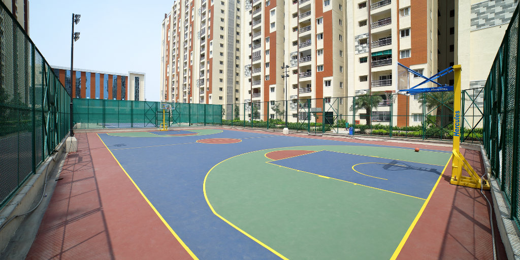 Turnkey Sports Contractors Outdoor Multi-sport Synthetic Court
